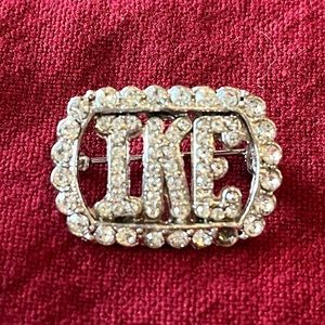 Vintage “IKE” pin